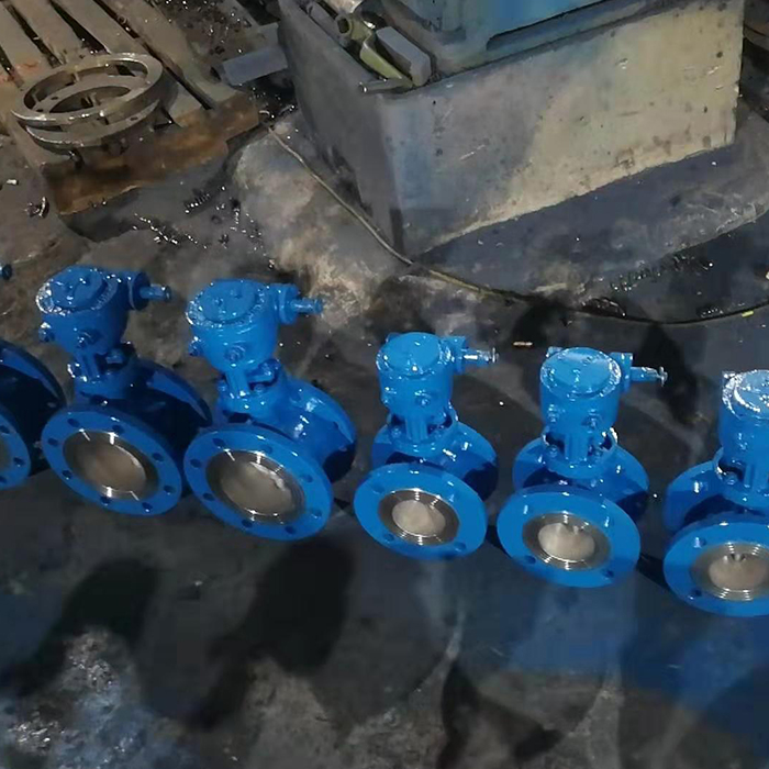 蝶閥現貨存放車間